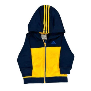 Age 18 Months Adidas Hoodie - 2XS Blue Polyester - Picture 1 of 8