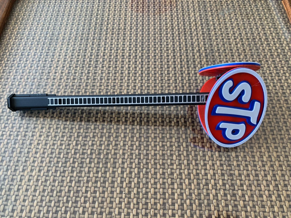 Juego de señales de coche o tren de ranura (STP) escala 1/32 Foto 1 de 2