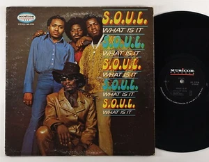 S.O.U.L. "What Is It" LP Musicor - Picture 1 of 2