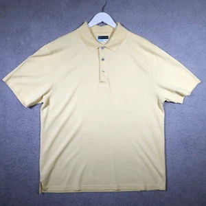 PGA Tour Airflux Golf Polo Mens XL Extra Large Short Sleeve Shirt - Black - Picture 1 of 11