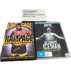 UFC Ultimate Iceman The Story Of Chuck Liddell & Rampage Birth Of A Champion Dvd - Picture 1 of 14
