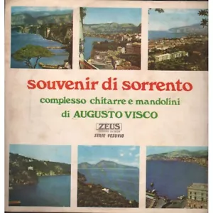 Augusto Visco LP Vinile Souvenir Di Sorrento / Zeus Record – BS3024 Nuovo - Imagen 1 de 2