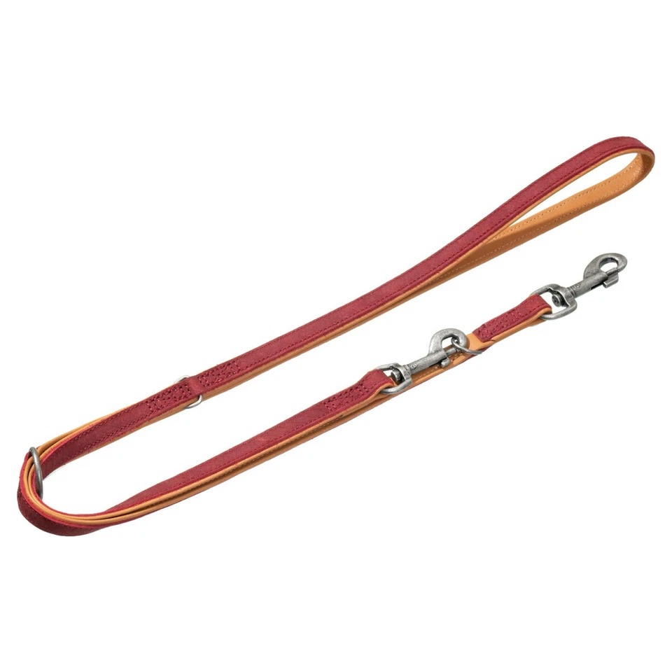 Karlie Führleine Buffalo Oriental dunkelrot/natur 3-fach verstellbar Hundeleine - Bild 1 von 1