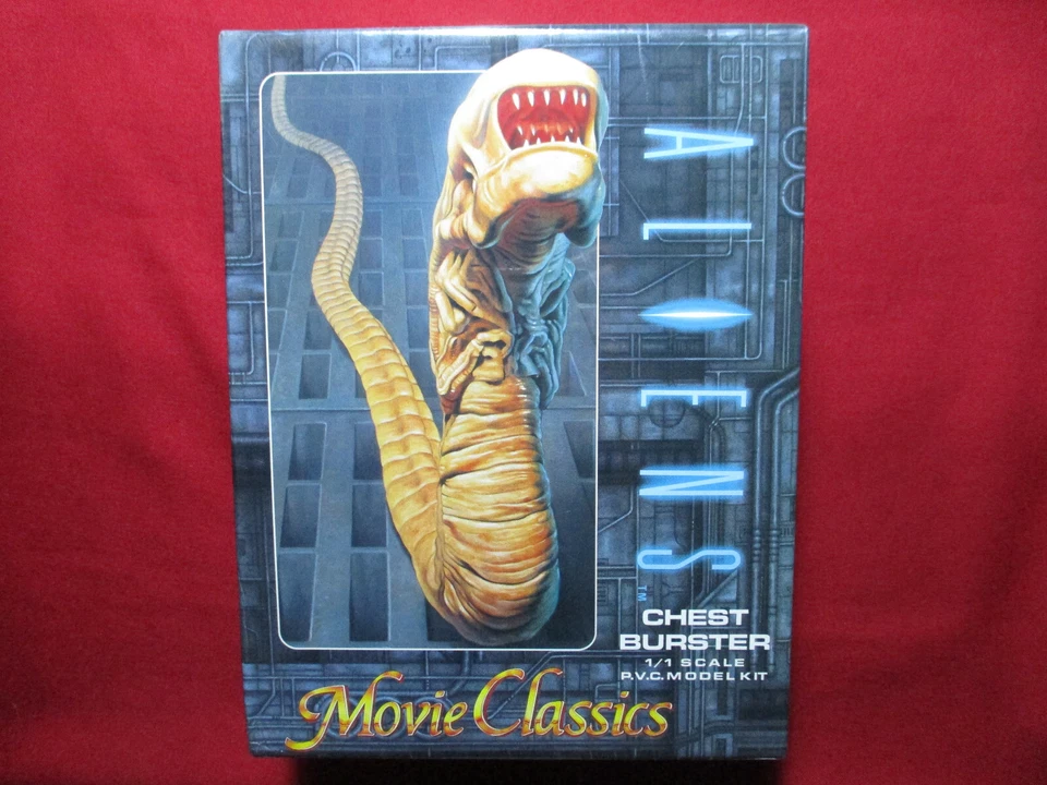 ALIENS Chest Burster Figure 1/1 Halcyon Vintage 1992 PVC Sci-Fi Model Kit Ripley - Image 1 of 4