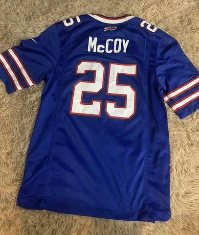 Nike Buffalo Bills Blue LeSean McCoy Jersey Mens Size Small Cover