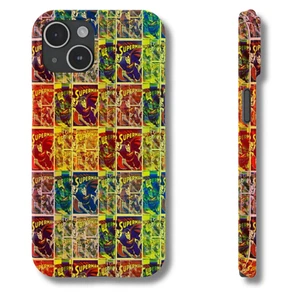 Superman Comics & Cartoons Phone Case iPhone Samsung Galaxy - Picture 1 of 8