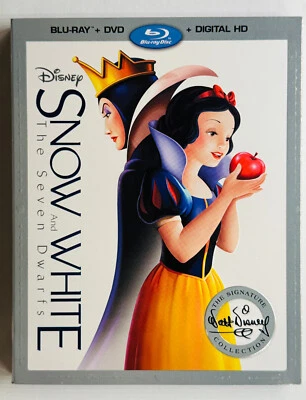 Snow White And The Seven Dwarfs (1937) (BD+DVD) (New Sealed +Sleeve Cover) - Image 1 of 4