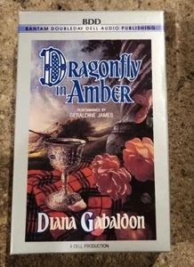 Dragonfly in Amber by Diana Gabaldon 4 Cassette Audiobook Set 1995 - Picture 1 of 8