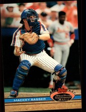 1991 Stadium Club New York Mets Baseball Card #172 Mackey Sasser