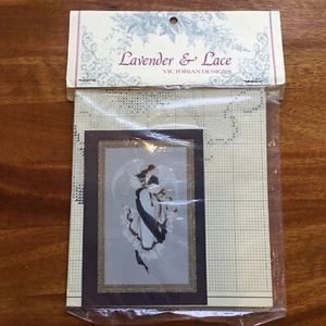 Lavender & Lace "Angel of Hope" 1991 Cross stitch chart & photo Unopened. AS NEW - Picture 1 of 10