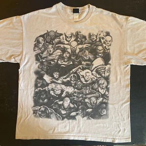 Marvel Superheroes X-Large Gray T-Shirt 2010s Marvel Comics Avengers Spiderman - Picture 1 of 7