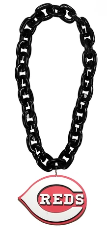 Cincinnati Reds MLB Fan Chain 10 Inch 3D Foam Magnet Necklace Cover