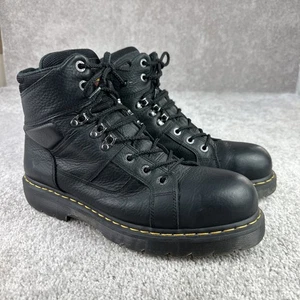 Dr. Martens Stahlkappe rutschfeste Stiefel Herren Größe 14 US Sicherheitsschuh schwarz - Bild 1 von 8