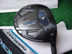 New Ladies Callaway Paradym Ai Smoke Max Fast 22 degree 7 Wood Eldio Womens - Picture 1 of 5