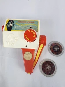 Vintage Fisher Price Spieluhr FILMKAMERA Picture Discs Made in Japan funktioniert - Bild 1 von 6