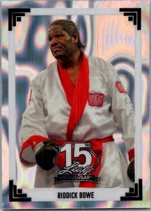 Riddick Bowe 2025 Leaf National NSCC Silver /15 - Picture 1 of 2