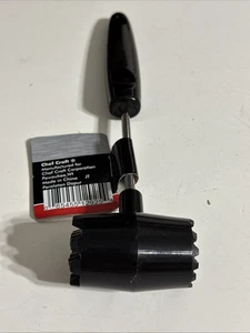 Chef Craft Select Fleischklopfer, 9,5 Zoll, Edelstahl/Schwarz - Bild 1 von 5