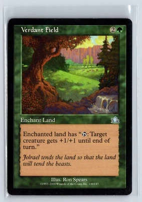 (2X) Verdant Field Prophecy Uncommon – MTG Magic the Gathering Card - Image 1 of 4