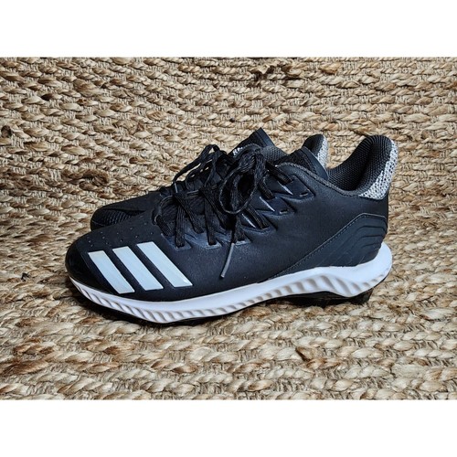 Scarpe da baseball Adidas da uomo taglia 7 5 Icon Bounce Tpu nere AQ0175