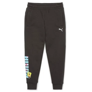 PUMA Drawstring Sweatpants X Sb Youth Boys Black Casual Athletic Bottoms 6736760 - Picture 1 of 2