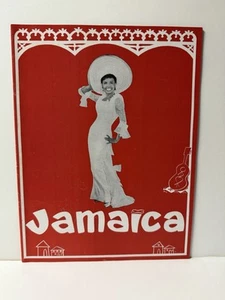 JAMAICA 1957 Broadway Souvenir Program featuring LENA HORNE / RICARDO MONTALBAN - Picture 1 of 6