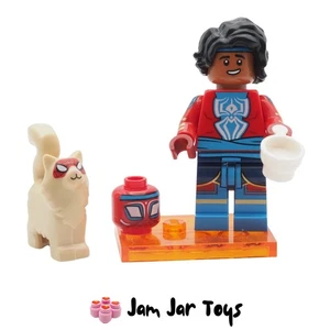 LEGO Spider-Verse Minifigure Pavitr Prabhakar Spider-Man India 71050-6 COLSPI06  - Picture 1 of 3