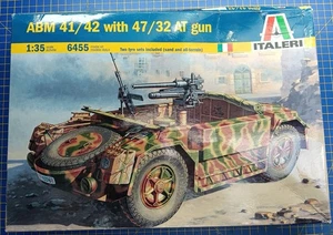 ITALERI 1/35 ITALIAN ABM 41/42 WITH 47/32 AT GUN - Foto 1 di 2