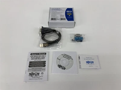 Tripp Lite FTDI RS-422/485 USB to Serial Adapter Cable U209-30N-IND - Image 1 of 4