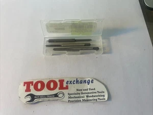 3pc Straight Flute Hand Tap, #4-40 Bottoming, Plug, Taper, 3FL - Picture 1 of 2