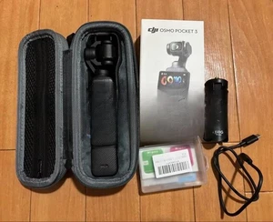 DJI Osmo Pocket 3 Action Kamera Griff, Mini Stativ, 256GB SD-Karte etc gut - Bild 1 von 7