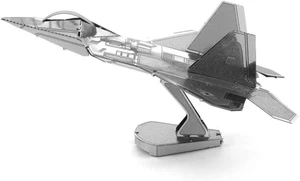 Fascinations F-22 Raptor 3D Metal Model Airplane Kit - Picture 1 of 12