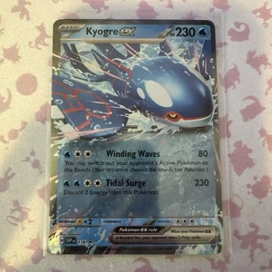 Kyogre ex 178 Sv: Scarlet & Violet Promo Cards Holo - Picture 1 of 2
