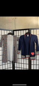 LULAROE GIRLS DUSTER SZ 6 & ARIZONA GIRLS SWEATER SZ xs 6/6x PREOWNED SKU - HMO - Picture 1 of 9