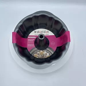 NEU Instant Pot geriffelte Kuchen Bundt Pfanne 5252033 - Verwendung mit 6 & 8 Quart Antihaftbeschichtet - Bild 1 von 6