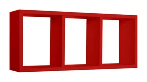 MODULARREDO | TRISTANO Mensola da muro, 70x30cm, Rosso - Foto 1 di 1