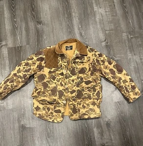 Field and fireside vintage Bird hunting camouflage jacket 60s/70s - Picture 1 of 6