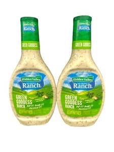 Hidden Valley Ranch Green Goddess Dressing 16 oz - 2 PACK - Free Shipping - Picture 1 of 1