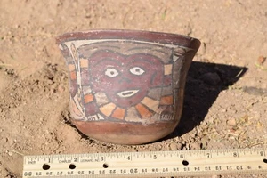 authentic Nazca anthropomorphic figure Peru aaca - Picture 1 of 6
