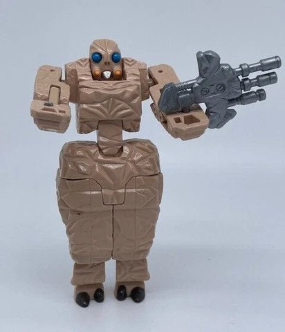 1986 GOBOTS ROCK LORDS PULVER EYES COMPLETE WITH ARRESTOR WEAPON - NICE! Cover