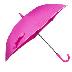 🌂OMBRELLO ANTIVENTO FUCSIA 94 CM PUNTA ARROTONDATA ERGONOMICO RESISTENTE 6120 - Foto 1 di 7
