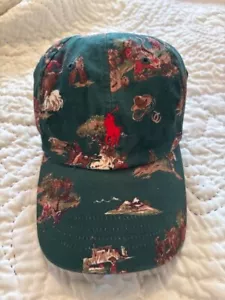 POLO Ralph Lauren Sportsman Western Cowboy Rodeo Wildlife Patch Trucker Hat Cap - Picture 1 of 9