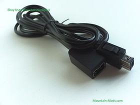 2X Mini Classic Nintendo Nes System Console Controller Extension Cable 6FT Cord