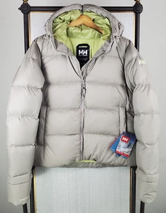 HELLY HANSEN NEW $280 Womens Size XL 600 Down Jacket Hooded Full Zip Quilted - Picture 1 of 23