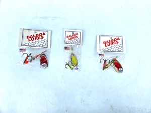 Balboa Lures lot - Salmon Spinner - Spinnerbait -#5 - 3 baits - 3 Colors - Picture 1 of 4