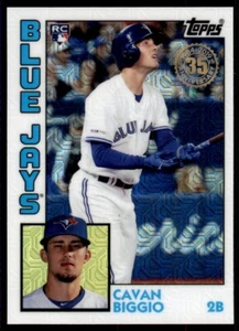 2019 Topps Update '84 Topps Silver Pack Chrome #T84U45 Cavan Biggio - Picture 1 of 2