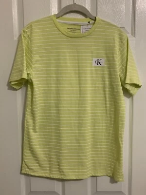 Camisa Pullover Tejida Calvin Klein Jeans Niños Talla L (14-16) Nueva con Etiquetas ($26) Foto 1 de 4