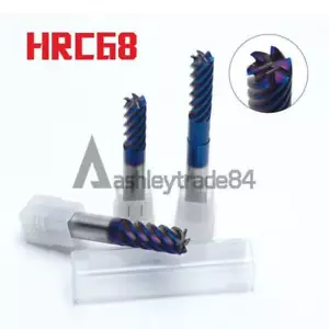 HRC68 4-6 flutes Tungsten Carbide End Mill milling cutter high hard materials - Picture 1 of 3