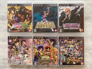 SONY PS3 Jojo's Bizarre Adventure & Saint Seiya & Bleach Soul Ignition & J-Stars - Picture 1 of 14