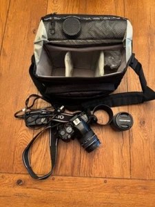Olympus EVOLT E-620 Kit with Zuiko 14-42mm, Zuiko 40-150mm, Olympus carry bag - Picture 1 of 7