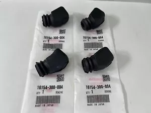 Honda Carb Linkage Boot Set K1-76 CB750 75-76 CB750F OEM Carburetor Caps - Picture 1 of 3